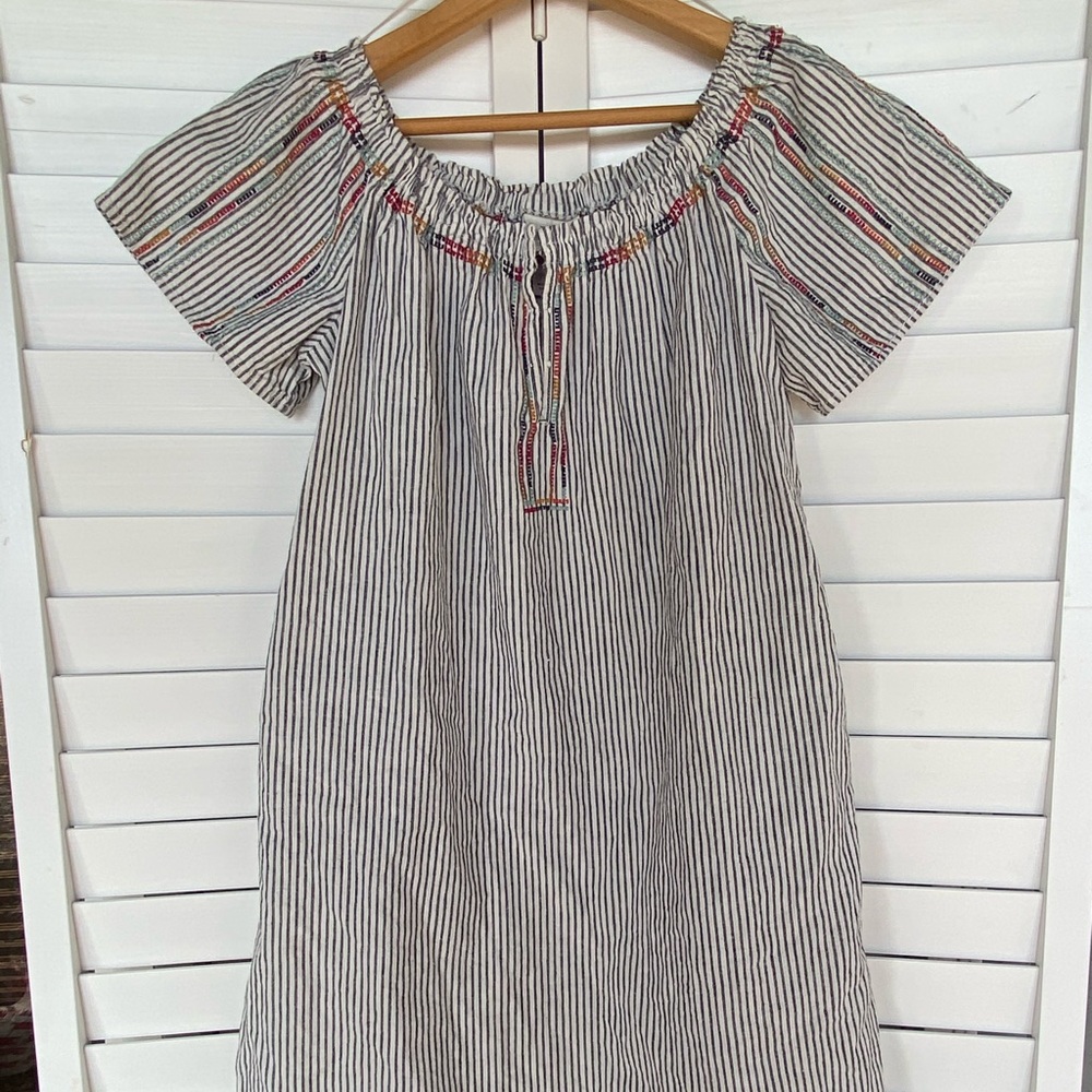 Knox Rose linen tunic top